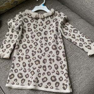 New Calvin Klein cheetah print dress